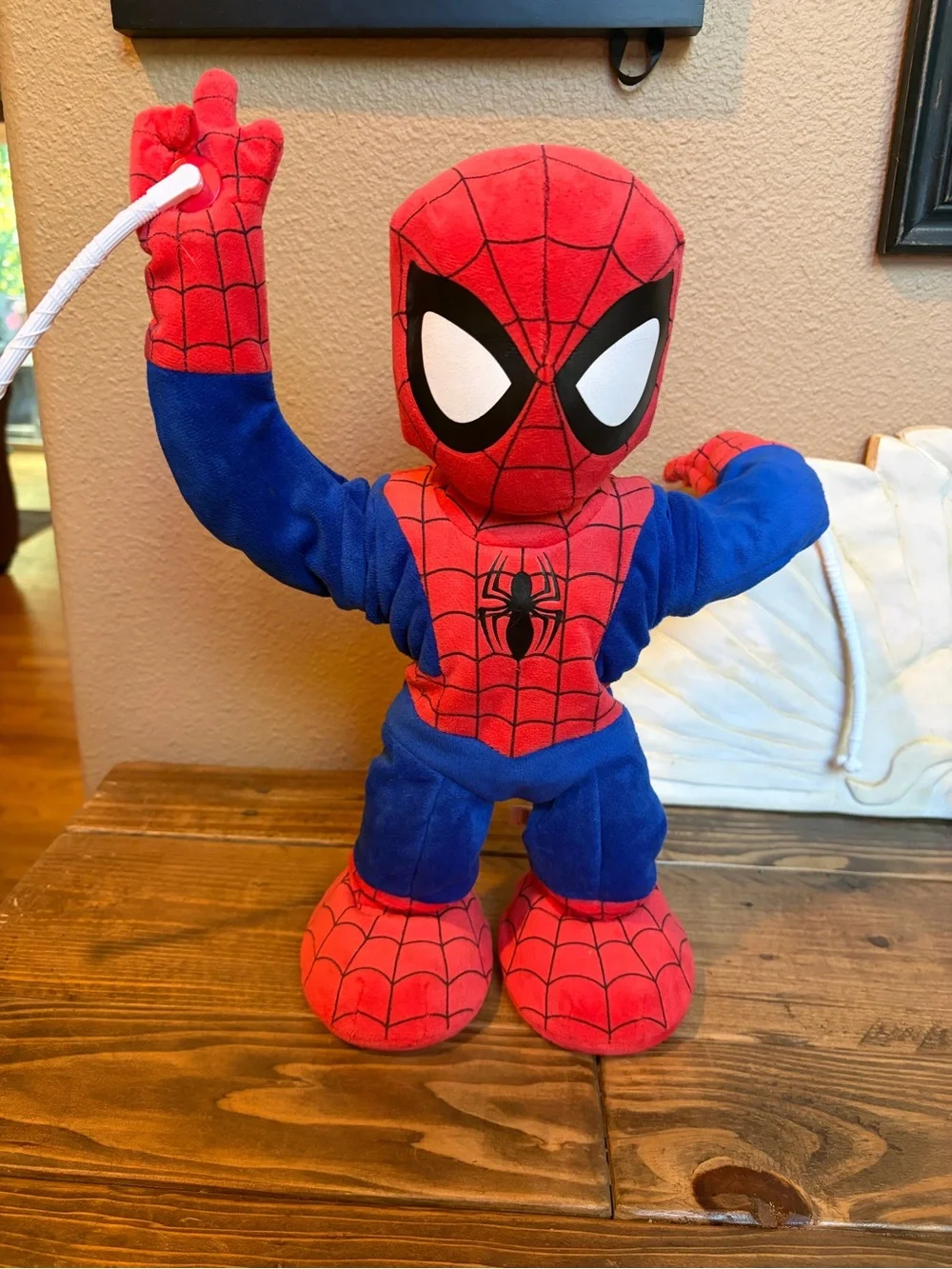 Just Play Marvel Swing and Sling Spider-Man 14 inches tall!